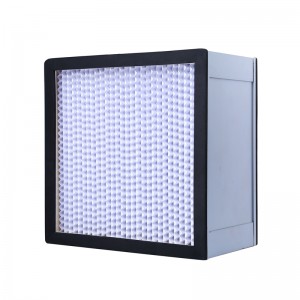 H13 고용량 종이 분리기 HEPA 에어 필터 HVAC 클린 룸